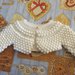 Coprispalle / giacchino neonato.Bianco Taglia 3-6 mesi