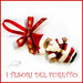 Addobbo decorazione per albero di Natale " Babbo Natale " Fimo cernit Kawaii regalo personalizzabile  con  nome