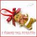 Addobbo decorazione per albero di Natale " Gingerbread "  pandizenEro fimo cernit Kawaii regalo personalizzabile  con  nome  
