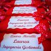 Tavolette di cioccolata personalizzate festa laurea rossa coccinella 