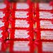 Tavolette di cioccolata personalizzate festa laurea rossa coccinella 