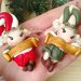 Elfo di Natale, elfo per albero, palline Natale, albero Natale, decorazioni Natale, calendario avvento, elfi fimo
