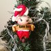 Elfo di Natale, elfo per albero, palline Natale, albero Natale, decorazioni Natale, calendario avvento, elfi fimo