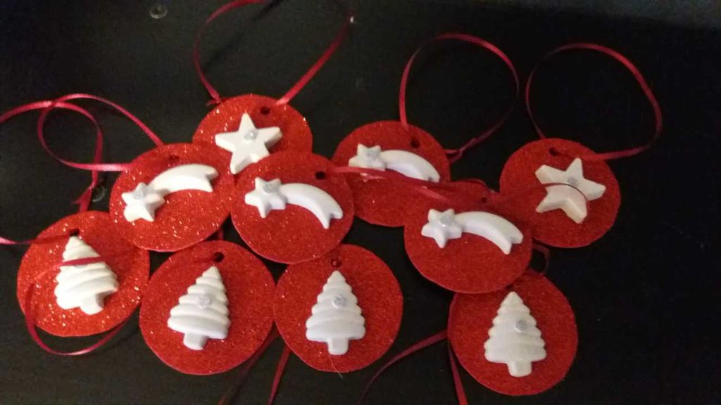 Pensierini natalizi in grassetto - Feste - Decorazioni - di Sesil