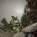Natale 2018 - Ghirlanda tradizionale porta con pigne naturali