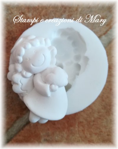 Stampo In Silicone A Forma Di Angelo Per Candele E Resina – Riutilizzabile, Resistente Da -40°C A +100°C, Per Gesso E Sapone Fai Da Te