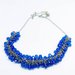 Collana grappolo - Blu