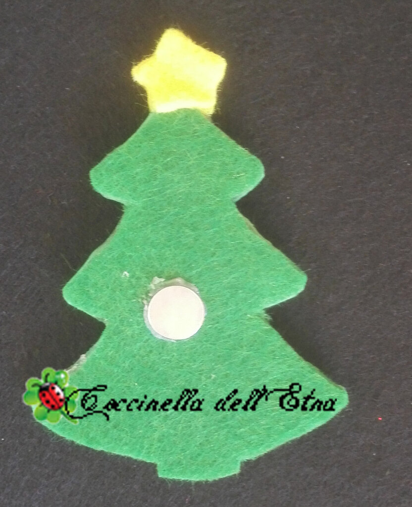 Albero Natale Feltro Fai Da Te - Albero Decorativo Con 32 Ornamenti Rimovibili Per Bambini - Foto 3