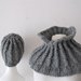 Set Collo e berretto - Sciarpa ad anello - sciarpa e berretto - berretto lana - infinity scarf
