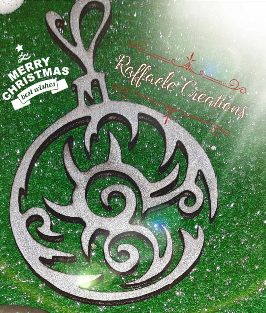 Decorazioni Albero Di Natale Legno Decorazioni albero di Natale legno taglio laser - Feste - Natale