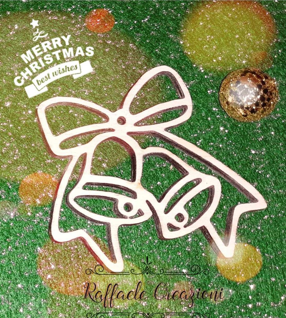 Decorazioni Albero Di Natale Legno Decorazioni albero di Natale legno taglio laser - Feste - Natale