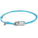 Bracciale di corda con pendente charm in argento Porsche 911 (997), fatto a mano