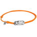 Bracciale di corda con pendente charm in argento Porsche 911 (997), fatto a mano