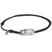 Bracciale di corda con pendente charm in argento Porsche 911 (997), fatto a mano