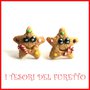 Orecchini Lobo Perno Natale  Mod." Stella marzapane  biscotto gingerbread " lobo idea regalo Bambina ragazza donna fimo cernit kawaii dolcetti