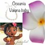 Collana conchiglie oceania fiore fermacapelli cosplay Vaiana moana