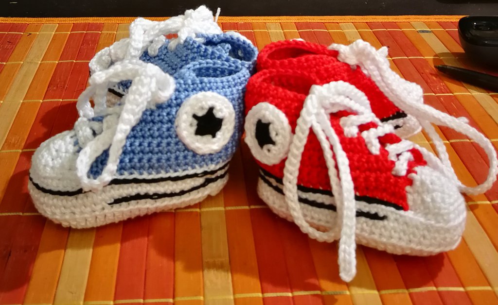 Scarpine Neonato Tipo Converse All Star Bambini Abbigliamento 