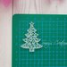 Stampo Decorazione Natalizia, Albero di Natale, 4 cm, ideale per Resina e Paste Polimeriche