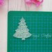 Stampo Decorazione Natalizia, Albero di Natale, 4 cm, ideale per Resina e Paste Polimeriche