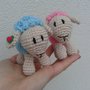 Pecorella all'uncinetto amigurumi