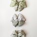 Sacchettini profumati alla Lavanda a forma di Farfalla fantasie Verde/Beige