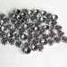 10  capsule per perle in argento tibetano acrilico FER 53