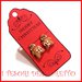 Orecchini Lobo Perno Natale  Mod." Omino zenzero bastoncino zucchero  biscotto gingerbread " lobo idea regalo Bambina ragazza donna fimo cernit kawaii dolcetti