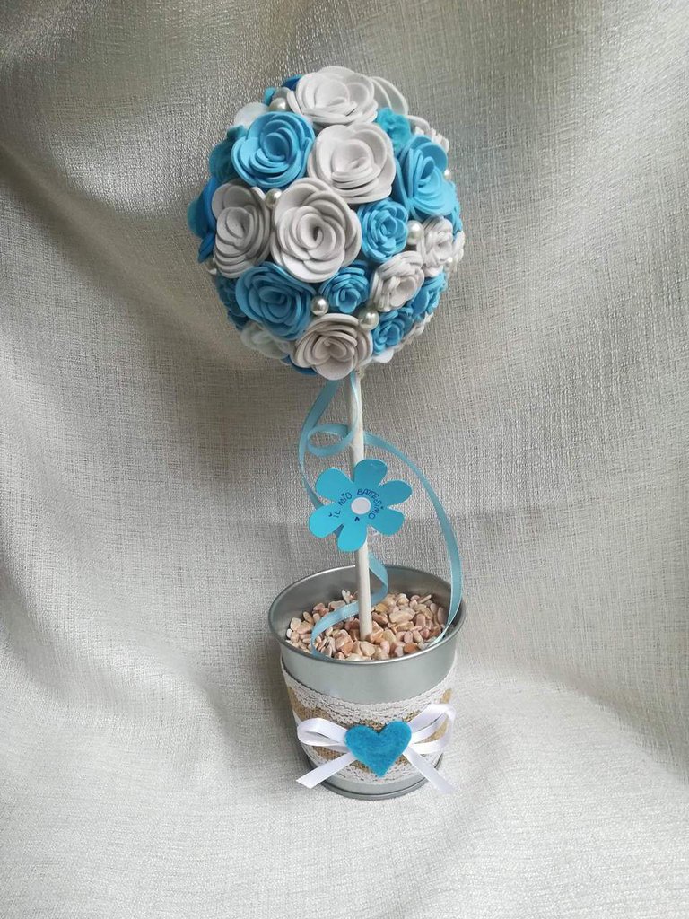 centrotavola fiori battesimo bimbo