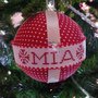 palline natale con nome personalizzate