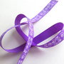 1 yard Nastro grosgrain SPIRALE  VIOLA  NA44