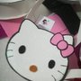 Borsa borsetta bimba Hello Kitty Glitter Fiocco rosa . Idea regalo compleanno, bomboniere