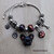 Bracciale bulldog francese nero