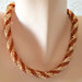 Collana a spirale Aida – Linea Myria-Art. 192-5 girocollo,collana donna,fatto a mano, ciondolo,choker, woman necklace, handmade