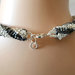 Collana spirale Eva – Linea Myria  girocollo,collana donna,fatto a mano, ciondolo,choker, woman necklace, handmade,