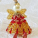 Decorazione per Albero angelo Uriel – Linea decorazioni per Albero idee regalo,fatto a mano, natale,gift ideas, handmade, christmas,