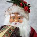 Babbo Natale musicale con Fisarmonica musica e movimento -idee regalo,fatto a mano, natale,gift ideas, handmade, christmas,decorazioni