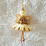Decorazione per Albero angelo Rochel – Linea decorazioni per Albero ,idee regalo,fatto a mano, natale,gift ideas, handmade, christmas, 