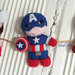Avengers, Avengers magnete, Avengers portachiavi, magnete frigo, idea regalo, Thor, fury, captain america, ironman, hulk, marvel
