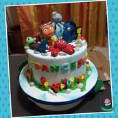 Cake topper Nemo e Dory
