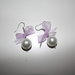 orecchini perle e fiocchi