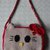 Borsetta bimba uncinetto Hello Kitty