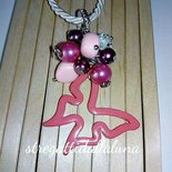 Collana Multifilo con corallo fossile, corallo rosso e elemento di diaspro in chiusura in argento 925‰ - Gioielli e Bijoux, Collane, Collane Corallo, Collane Pietra Dura, Collane Donna - Shop s.r.l