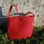 Maxi bag in lana "Amarena"