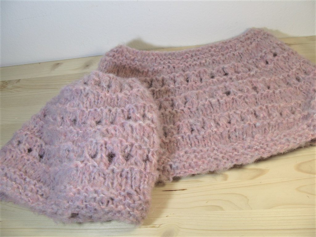 Set Berretto E Sciarpa Bambini - 95% Cotone, 5% Spandex, Per Autunno/Inverno, Età 2-8 Anni