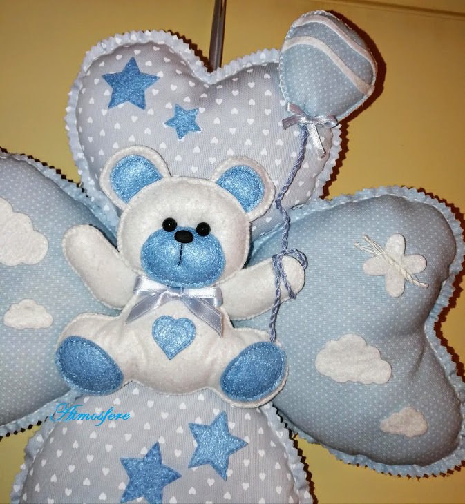 Tutina Neonato in Ciniglia Bianca con Orsetto beige - 1 MESE