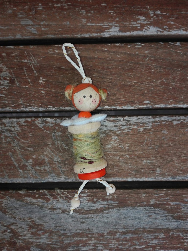 Porte-clés Marionnette Bamboline – Gadget Vintage Neuf