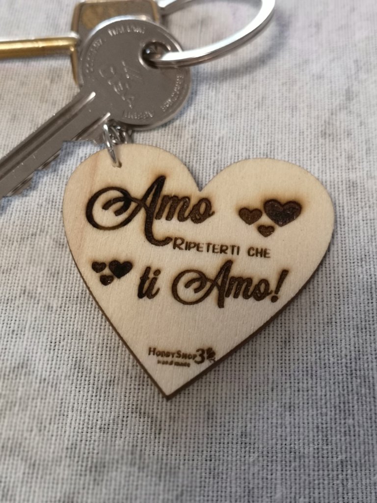 Portachiavi da parete in legno MDF, con testo inciso Sweet Home e