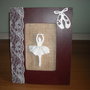 Quadretto con ballerina  Cornice con ballerina Pezzo unico Home Decor  Idea-Regalo per amante danza classica