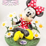 Cake topper "Un fiore per..." (personalizzabile)