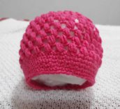 Cappellino neonata cuffietta neonata